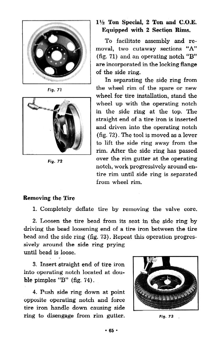 1953 Chevrolet Trucks Operators Manual Page 82